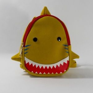 Yellow Shark Backpack